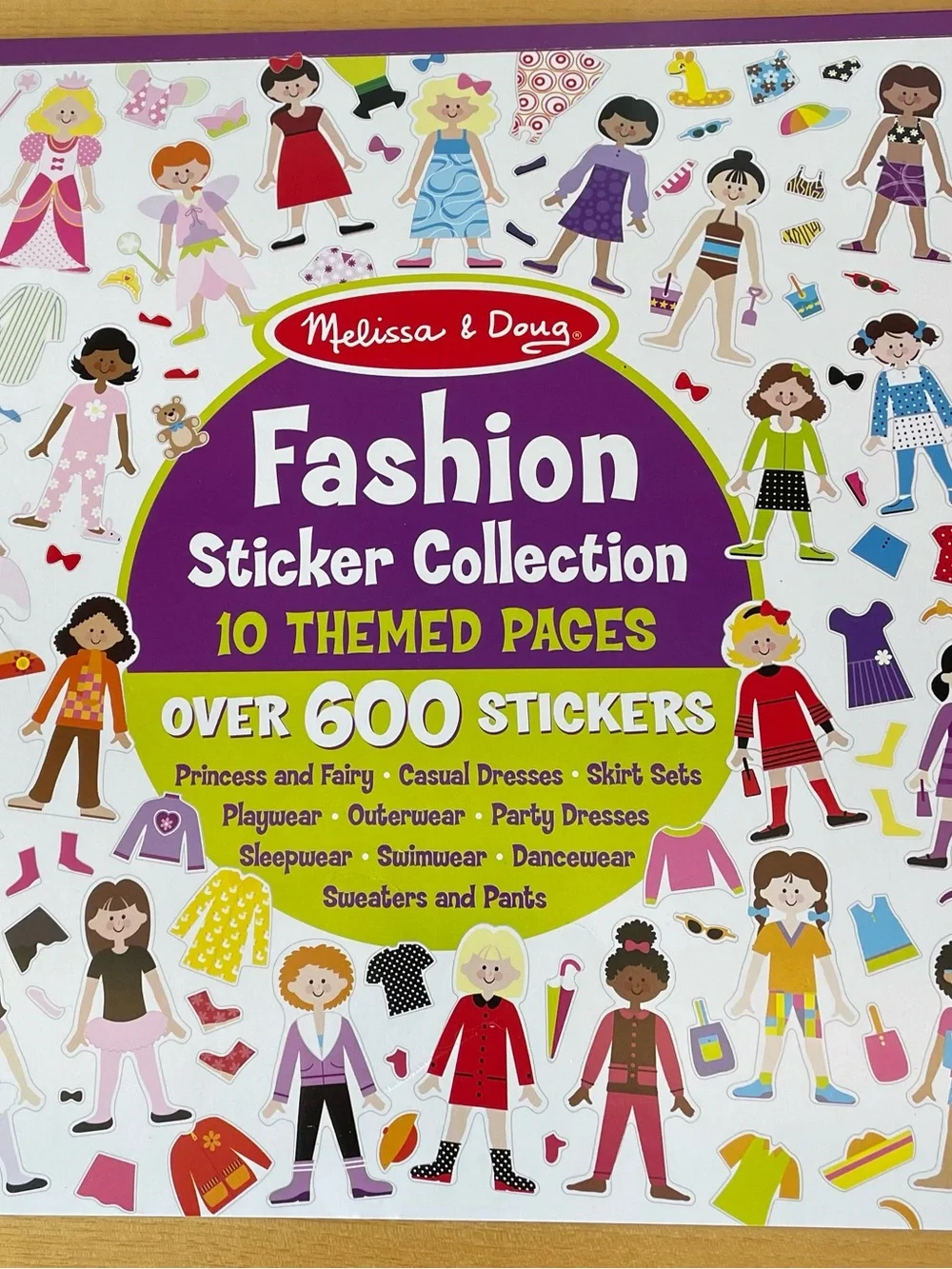 Bundle of 3 Melissa & Doug Sticker Collections - Multicolor